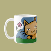 Naughty Kittie Mug mugs