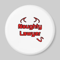 Naughty Lawyer Fridge Magnets
