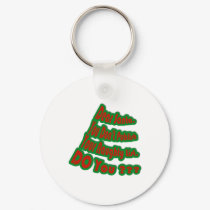 Naughty List keychains