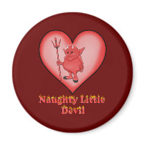 Naughty Little Devil magnets
