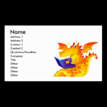 Naughty Little Dragon business cards