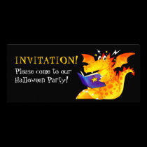 Naughty Little Dragon invitations