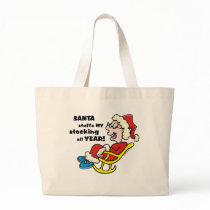 Naughty Mrs. Claus Christmas bags