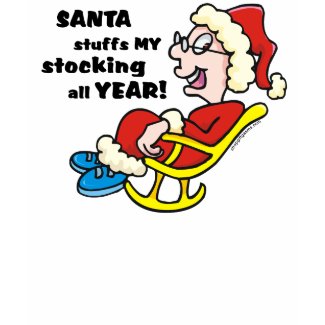 Naughty Mrs. Claus Christmas T-shirt shirt