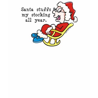Naughty Mrs. Claus T-shirt shirt