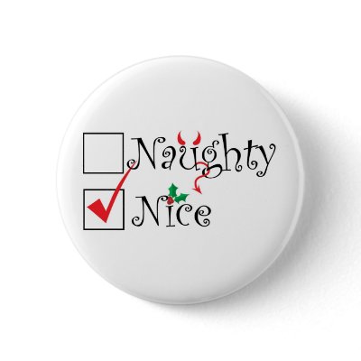 Naughty Nice Buttons