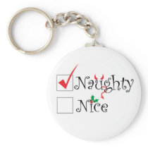 Naughty Nice Key Chains