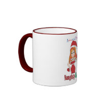Naughty & Nice Mug by LauriJon Naughty & Nice Mug