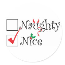 Naughty Nice stickers by mariabellimages Naughty Nice stickers