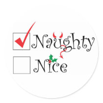 Naughty Nice stickers by mariabellimages Naughty Nice stickers