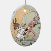 Naughty Nome in the Caverns Christmas Ornaments