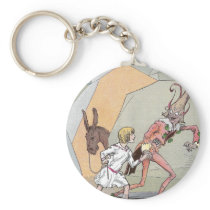 Naughty Nome in the Caverns Keychain