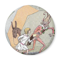Naughty Nome in the Caverns Refrigerator Magnet
