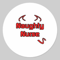 Naughty Nurse Sticker