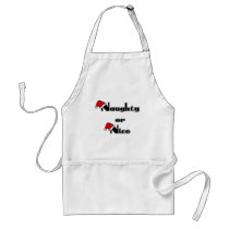 Naughty or Nice aprons