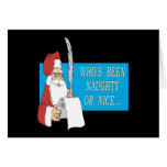 Naughty Or Nice Card