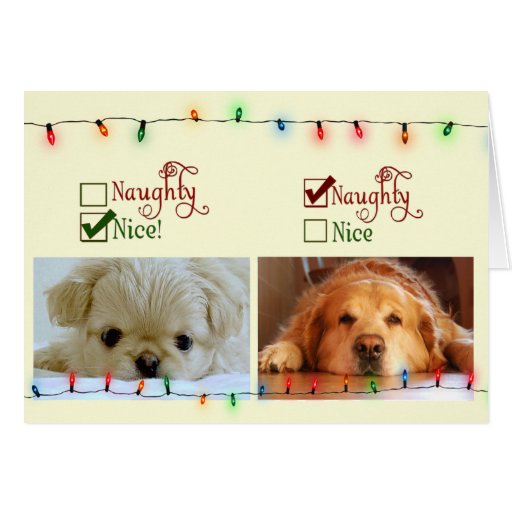 Naughty or Nice Card