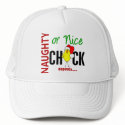 Naughty or Nice Chick (Santa Hat) by chicktees Naughty or Nice Chick (Santa Hat)