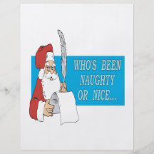 Naughty Or Nice Custom Flyer