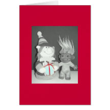 Naughty or Nice Greeting Card