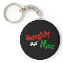 Naughty Or Nice? Key Chain