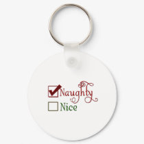 Naughty or Nice keychains by aslentz Naughty or Nice keychains