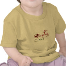 Naughty or Nice t-shirts by aslentz Naughty or Nice t-shirts