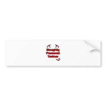 Naughty Personal Trainer Bumper Sticker