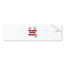 Naughty Plastic Surgeon Bumper Sticker