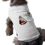 Naughty Santa Christmas Elf Dog Shirt