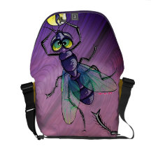 Naughty Smiling Fly Courier Bags