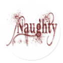 Naughty Sticker