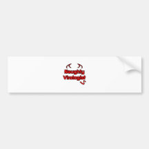 Naughty Virologist Bumper Sticker