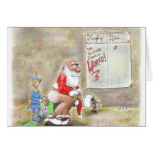 Naughty World! Christmas Card