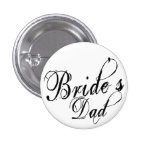 Naughy Grunge Script - Bride's Dad Black Pins Naughy Grunge Script - Bride's Dad Black Pins