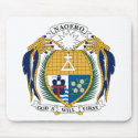 Nauru Coat of Arms Mousepad