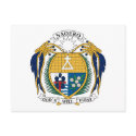 Nauru Coat of Arms Postcard