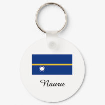 Nauru Flag Design keychains by flagshirt Nauru Flag Design keychains