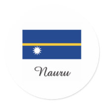 Nauru Flag Design stickers