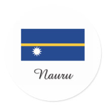 Nauru Flag Design stickers