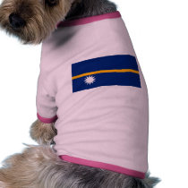 Nauru Flag pet clothing