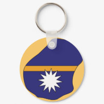 Nauru flag map keychains by FlagStore Nauru flag map keychains