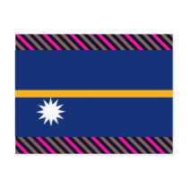 Nauru Flag postcards