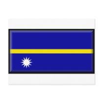 Nauru Flag postcards