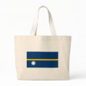 Nauru Flag Tote Bag