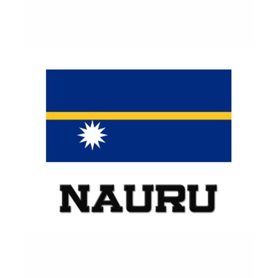 Nauru Flag T Shirts by tshirtshirts