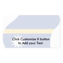 Nauru Land, Namibia flag Business Card Template
