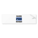 Nauru Rocks bumper stickers