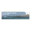Nauset Light Beach bumper stickers by awhitelaw Nauset Light Beach bumper stickers