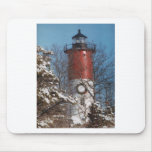 Nauset Light Christmas Mouse Pads